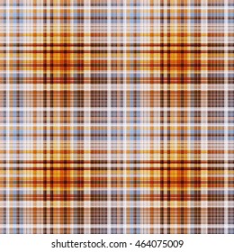 Checkered seamless pattern of interwoven colored thin strips. Motley abstract symmetrical background. Tartan template for fabrics, wallpaper. Vector eps10