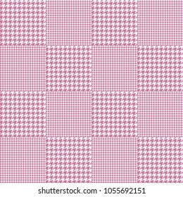 Checkered seamless pattern. Plaid texture, vector flat illustration. Abstract background.