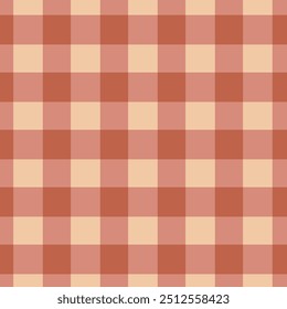 Checkered seamless pattern. Retro red and pink colours. Check duotone pattern. 