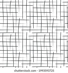 Checkered seamless pattern. Trendy graphic design for banner, poster, cover, invitation, brochure, stationery, textile, wrap, etc. 