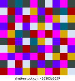checkered seamless pattern in vector graphic illustration design