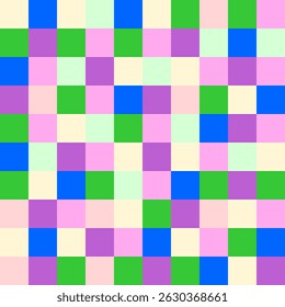 checkered seamless pattern in vector graphic illustration design