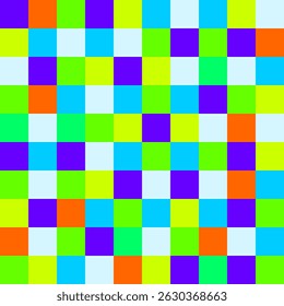 checkered seamless pattern in vector graphic illustration design