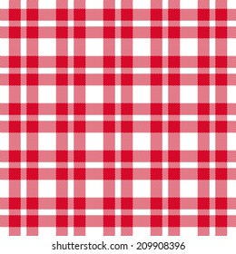 Checkered seamless pattern. Vector illustration