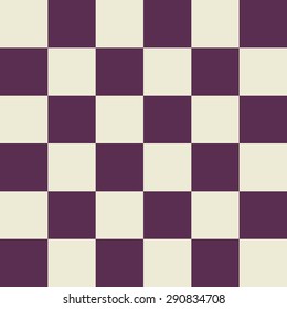 Checkered seamless pattern. Vector illustration. Abstract geometric background.