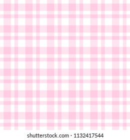 checkered seamless table cloths pattern pink colored