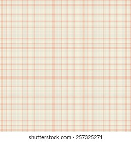 Checkered seamless texture. Scottish vector pattern. Plaid fabric background. Unusual ornament tartan.