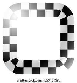 Checkered square