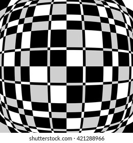 Checkered, squared mosaic pattern. Abstract geometric illustration.