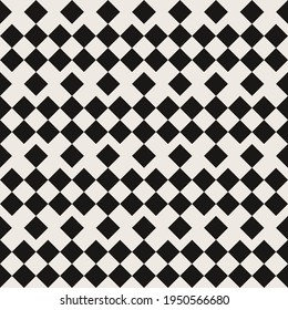 Checkered squares 3x3 size. Monochrome vector squares like race flag.