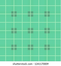 Checkered tablecloth  pattern fabric. Tartan plaid print