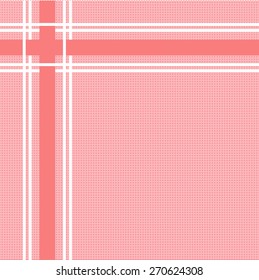 Checkered tablecloth seamless pattern. beautiful vector background, the idea for decor and textiles