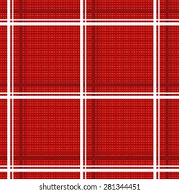 Checkered tablecloth seamless pattern. beautiful vector background, the idea for decor and textiles