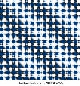 Checkered tablecloths patterns BLUE - endlessly