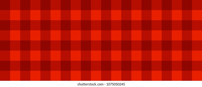 Checkered tartan pattern with traditional lumberjack stripes and squares