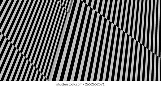 Checkered texture 3d background. Abstract white-black checkered background. Vector illustration