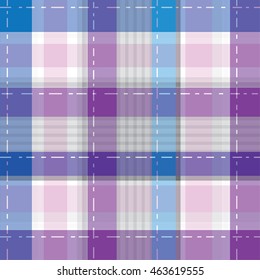checkered texture in blue and pink colour