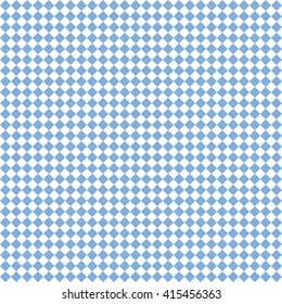 Checkered tile vector pattern or blue and white wallpaper background