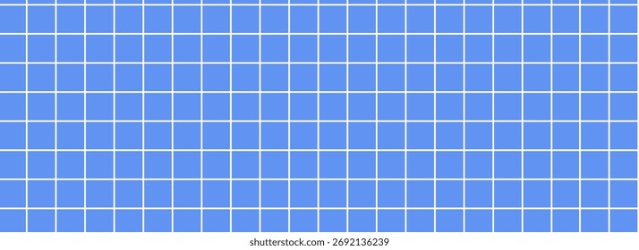 A checkered white and blue grid for a diner or checkerboard pattern with a sea and curvy table design..