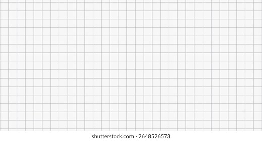 Checkered white paper texture background. Subtle grid pattern, perfect for stationery design, note templates, school materials, scrapbooking, digital paper, or minimal backgrounds.