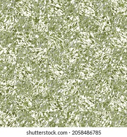 Checkers camouflage. Seamless texture. Light green shades.