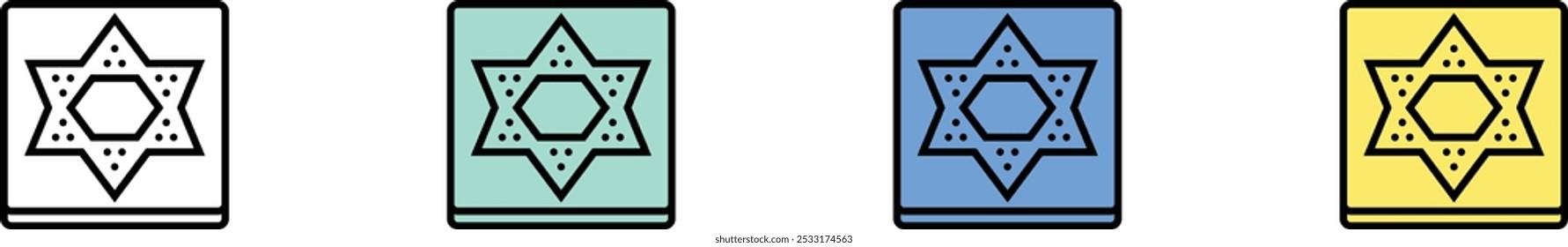 checkers icon. Outline, Green, Blue and Yellow Style Design Isolated On White Background
