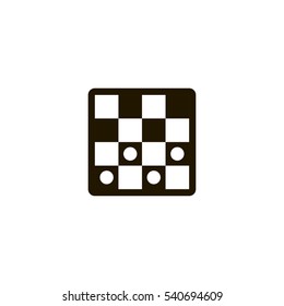 checkers icon. sign design