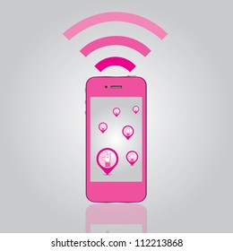 check-in love on mobile