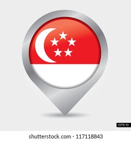 Check-in Singapore Flag