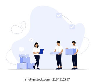 Checking boxes concept illustration. Suitable for web landing page, ui, mobile app, editorial design, flyer, banner, and other related occasion.