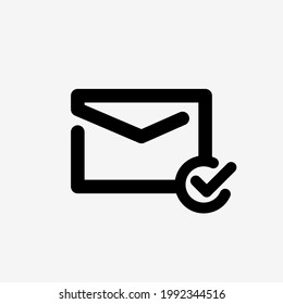 Checking Email icon, it's great for UI UX, business card, brochures, pamphlets, posters or other design needs.