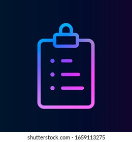 Comprobación, Fabricación icono nolan. Línea delgada simple, vector de esquema de iconos de administración de proyectos para ui y ux, sitio web o aplicación móvil