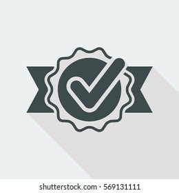 Checking quality symbol icon - Shutterstock ID 569131111