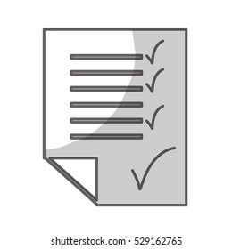 checklist blank icon image vector illustration design 