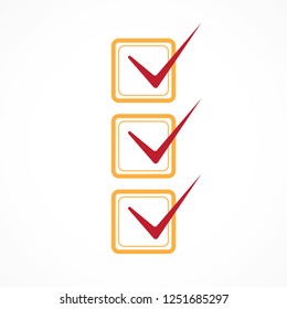 Checklist with box