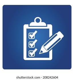 checklist box with a checking