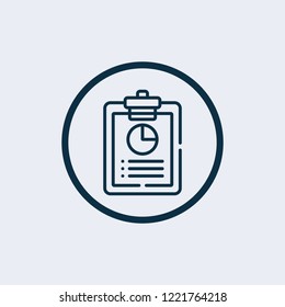 Checklist check board icon vector. Tasks. Vector icon. Easy to edit. Clipboard - vector icon. Clipboard icon. Task done
