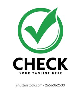 Checklist check mark check icon template