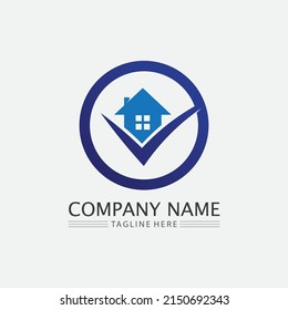 Checklist check mark logo vector or icon. Tick symbol in green color illustration. Accept okey symbol for approvement or cheklist design