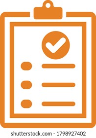 Checklist, Check mark vector icon