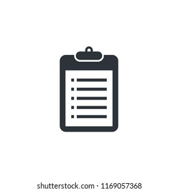 checklist checkboard icon vector