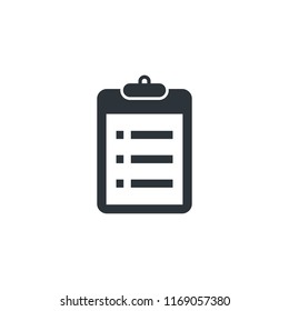 checklist checkboard icon vector