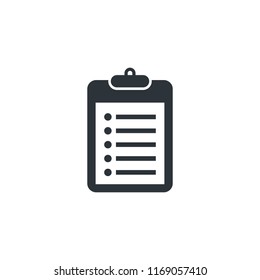 checklist checkboard icon vector