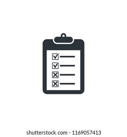 checklist checkboard icon vector