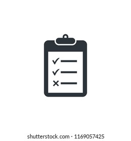 checklist checkboard icon vector