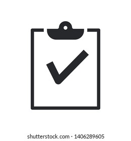 Checklist checkmark Icon symbol logo sign , vector, eps 10