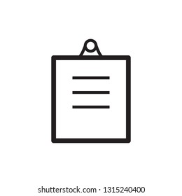 checklist checkmark icon vector