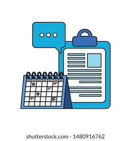 checklist clipboard with calendar reminder