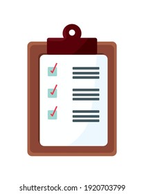 checklist clipboard document isolated icon vector illustration design