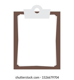 checklist clipboard documents isolated icon vector illustration design